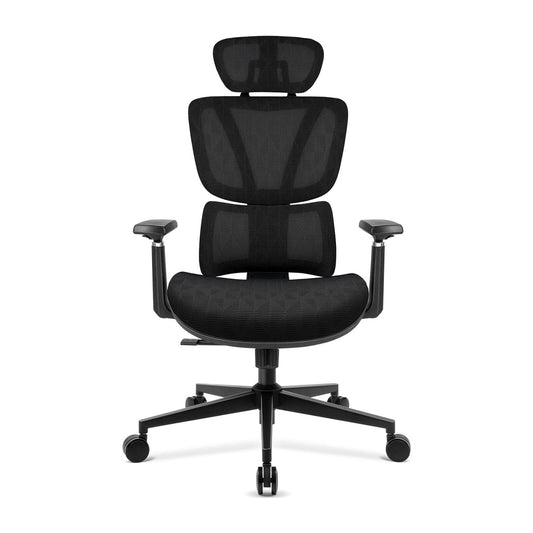 ăNEW ARRIVALăFerghana Ergonomic Mesh Office Chair High Back Executive Swivel Chair with 400Lbs Weight Capacity(Black)