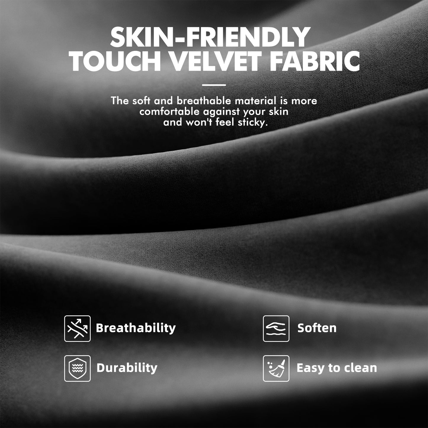 Velvet Fabric Gaming Chair - 20.5″ Wider Seat Cushion, Fire Embroidery, Ergonomic High Back Game Chair with Footrest | Computer Chair with Massage Lumbar Support for Adult, Black 6980062288896