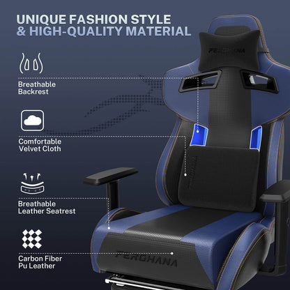 Ferghana Pro Gaming Chair - Blue