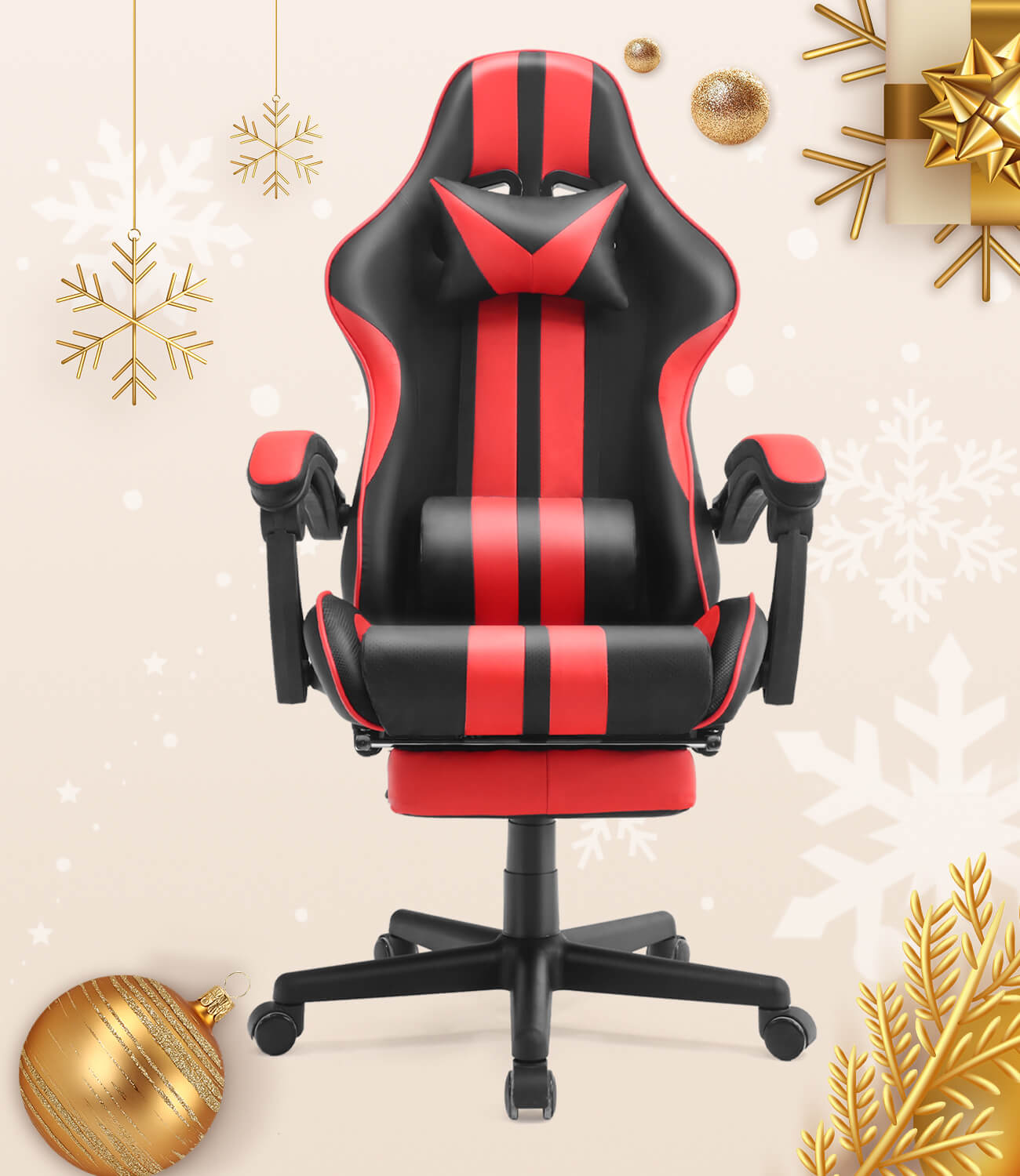 Ferghana Shelby Series  Gaming Chair - Tango Red