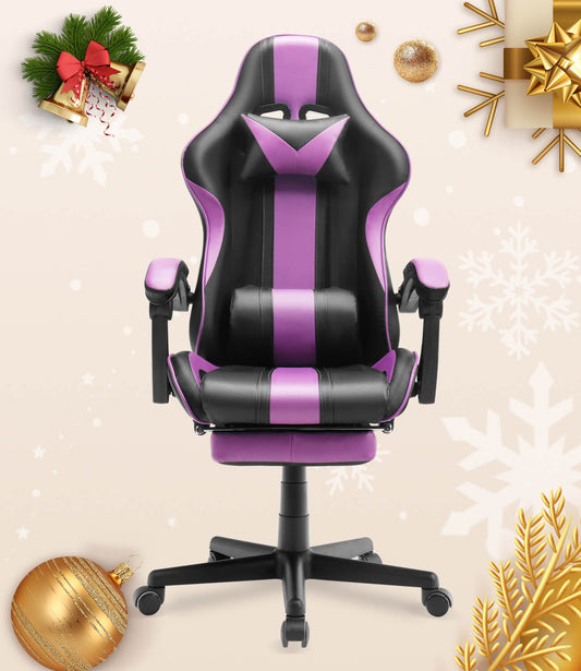 【Lowest Price】Ferghana Muses Series Gaming Chair - Purple