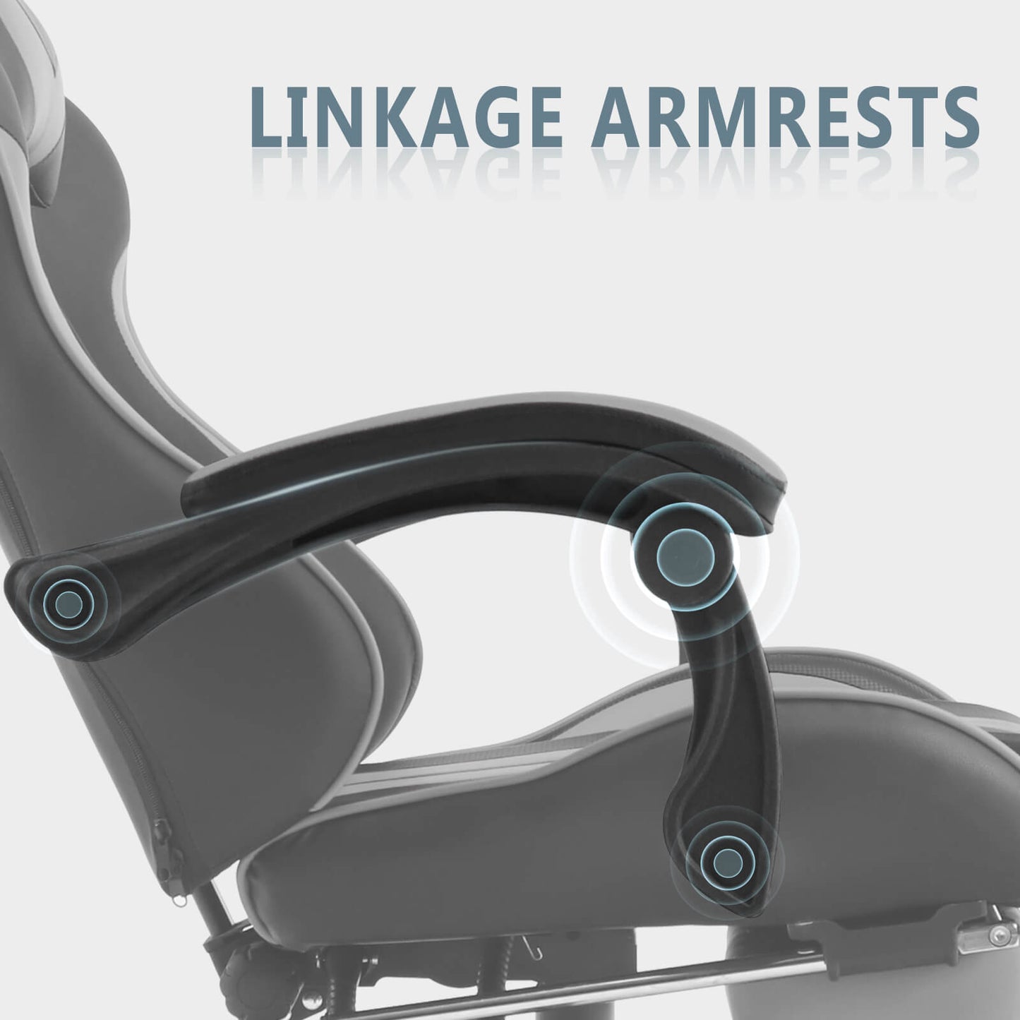 Ferghana Shelby Series Gaming Chair - Gray