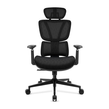 【NEW ARRIVAL】Ferghana Ergonomic Mesh Office Chair High Back Executive Swivel Chair with 400Lbs Weight Capacity(Black)