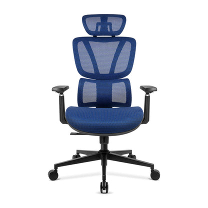 【NEW ARRIVAL】Ferghana Ergonomic Mesh Office Chair High Back Executive Swivel Chair with 400Lbs Weight Capacity(Navy)